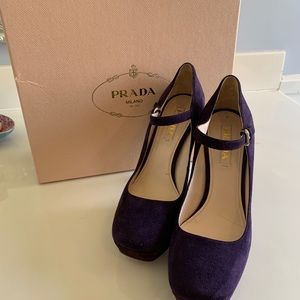 Prada Heels 38.5 with box EUC